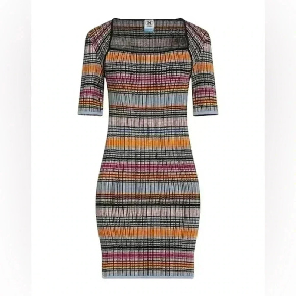 EUC | M Missoni Multi-Color Knit Sheath Dress | Women’s Size 12 - Picture 1 of 11